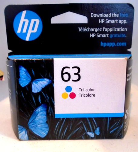 Original Original HP 63 Tintenpatrone - Tri-Color