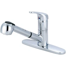 Olympia Faucets K-5030 Elite 1.8 GPM Widespread Kitchen Faucet - Chrome
