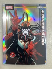2026 Topps Chrome Marvel Comics #159 Sister Sorrow Refractor