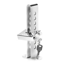 Car Brake Clutch Lock - Stainless Steel Anti-Theft Pedal Security with Keys