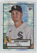 2021 Chrome Platinum Anniversary Mega Box Prism Refractor Jimmy Lambert #106 2l4