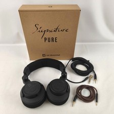 ULTRASONE Signature PURE Black Stereo Over-Ear Stereo Headphones Cable Set Used