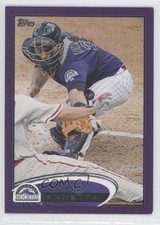 2012 Topps Toys R Us Purple Chris Iannetta #21 1g5