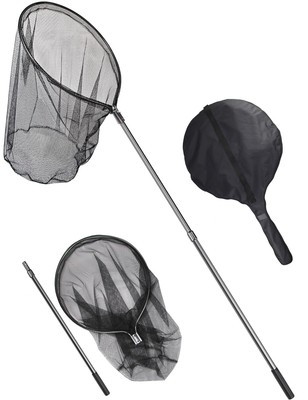 Saltwater Fishing Net Large Fishing Net with Telescoping Handle Cat Catcher N...