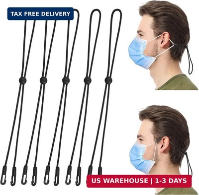 Face Mask Holder, Face Mask Lanyard for Kids and Adults, Face Mask Extender Stra