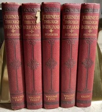 Set of 5 Books Journeys Through Bookland 1939 Some Damage