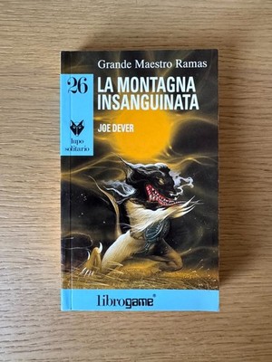 BUCHSPIEL - Der blutige Berg / Einsamer Wolf 26 - ERSTAUSGABE