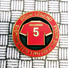 FC United of Manchester FCUM Legend Chadwick Need a Nutter Enamel Pin Badge 19mm