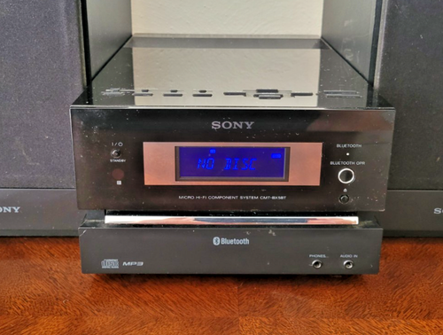Sony CMT-BX5BT Receptor Bluetooth Auxiliar Reproductor de CD y Altavoces Estantería Estéreo - Imagen 4 de 13