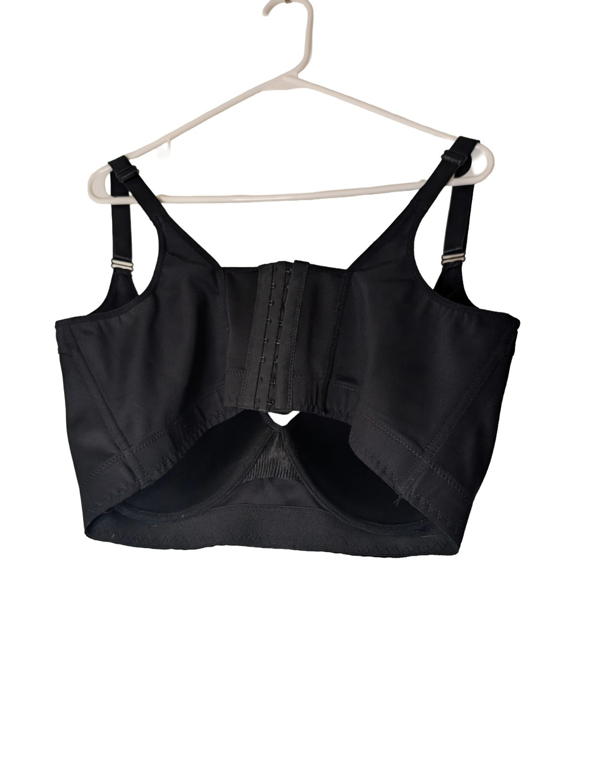 Black Wireless Full Coverage Bra 44H - image 2