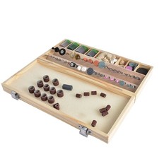 228 Pack Rotary Accessory Tool Grinding Sanding Polishing Drilling Tool