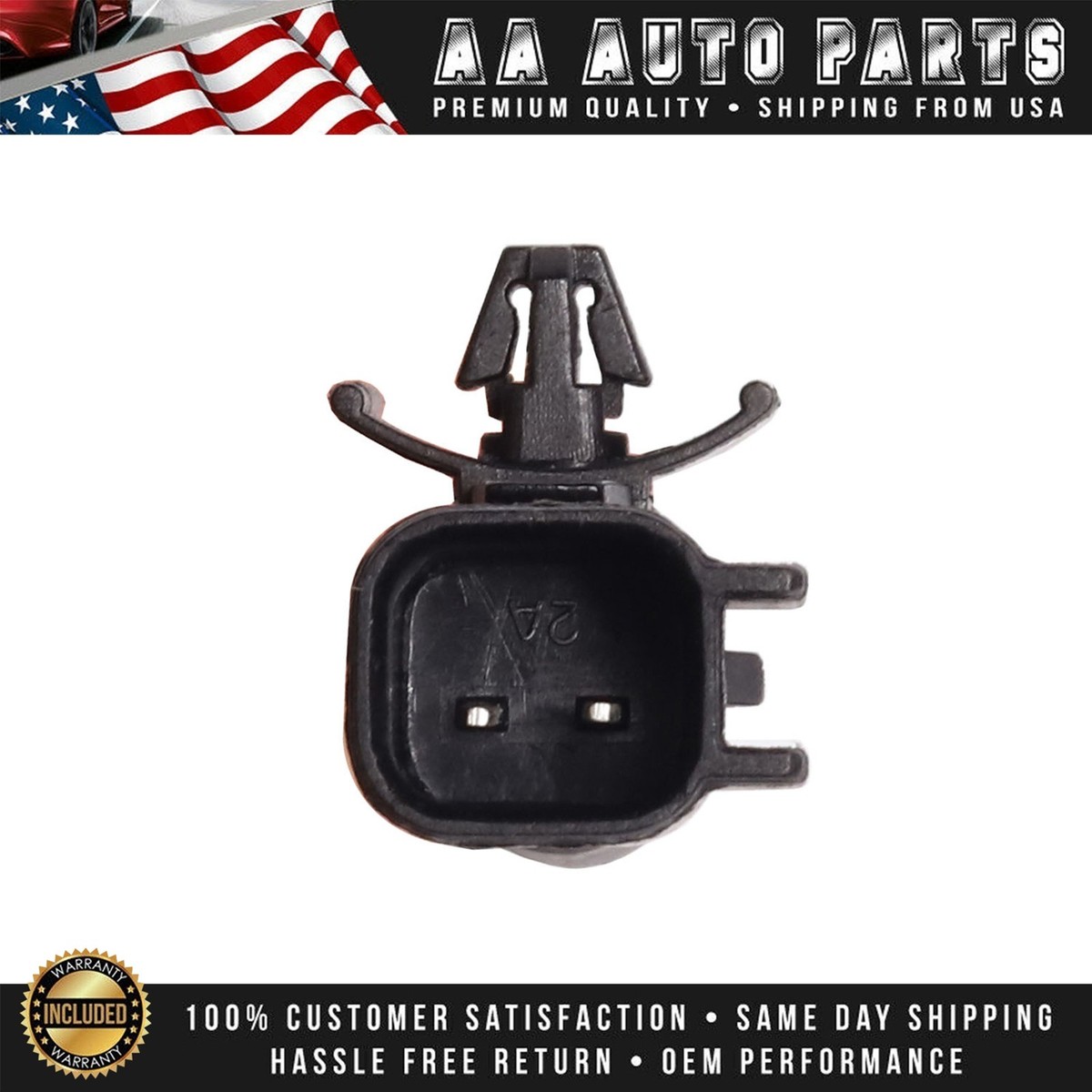 Capteur ABS Vitesse De Rotation Des Roues 2-Pôles Avant Pour