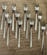 Ikea FORNUFT Stainless  *** 12 Salad Forks **...