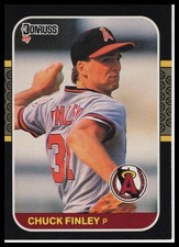 1987 Donruss Chuck Finley Rookie #407 California Angels Lot of 20 NM