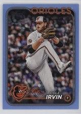 2024 Topps Update Father's Day Powder Blue 36/50 Cole Irvin #US138 zo6