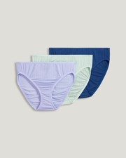 Womens Jockey Supersoft French Cut Briefs 3 PAIRS SZ 8 NWT