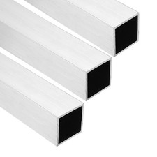 Aluminum Square Tubing,0.98"x0.98"x10" Long 0.06" Wall Thick Square Tube 3pcs