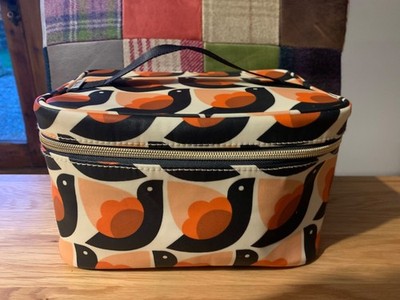 Schöne Orla Kiely Kulturtasche/Schminktasche/Schminkkoffer ''Taube'' **SEHEN SIE SICH MEINE ANDEREN AN**