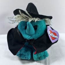 Puffkins HALLOWEEN  HAZEL WITCH 6" Plush with Tag 1994 RT LE