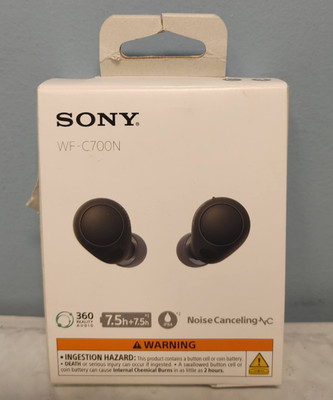 Sony WF-C700N Truly Wireless Noise Canceling Earbuds WFC700N/B Black