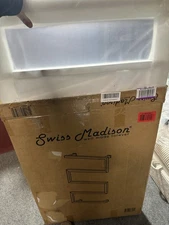 Swiss Madison Voltaire 5-Bar Electric Towel Warmer Matte White