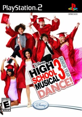 Disney High School Musical 3: Senior Year Dance! For PlayStation 2 PS2 Very Good