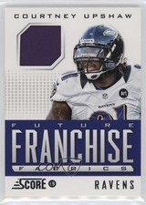 2013 Score Future Franchise Fabrics Courtney Upshaw #FR-CU lk8