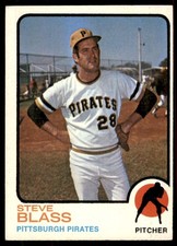 1973 TOPPS STEVE BLASS PITTSBURGH PIRATES #95 EXMT