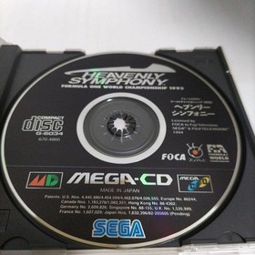 Mega CD Heavenly Symphony Japan, Retro Video Game, Used Japan 5n