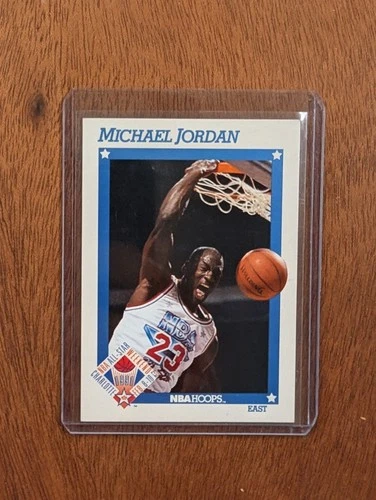 1991 NBA Hoops Basketball - Michael Jordan #253 All Star Card - Chicago Bulls