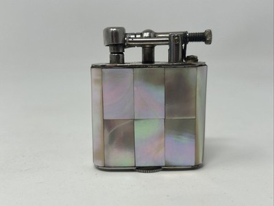 Nice Vintage Mother of Pearl Lift Arm Lighter