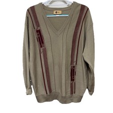 Gabicci Vintage Wool Blend  Vneck Jumper Pit 24