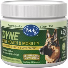 Dyne Dogs Joint Heath And Mobility 45 Chicken Liver Flavor Chews exp 10/27