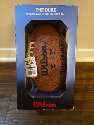 Wilson ''The Duke'' F1250 Official NFL Game Football NWT - Box Signature Deflated 