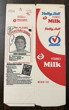 Dan Marino Miami Dolphins 1986 Dairy Fresh NFL Players Milk Carton 18 Pittsburgh