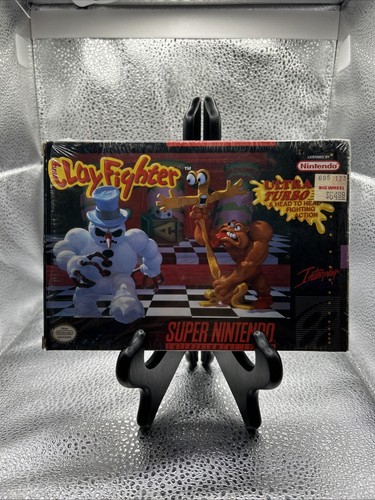 Clay Fighter (Super Nintendo, 1994) CIB Tested W/Reg NM - Picture 1 of 20