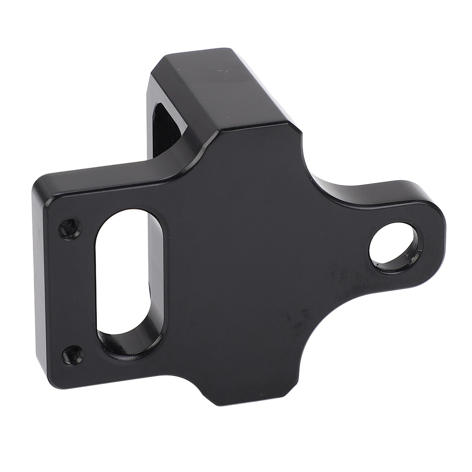Black Boost Controller Solenoid Valve Mount Bracket 3 Port For MAC Boost