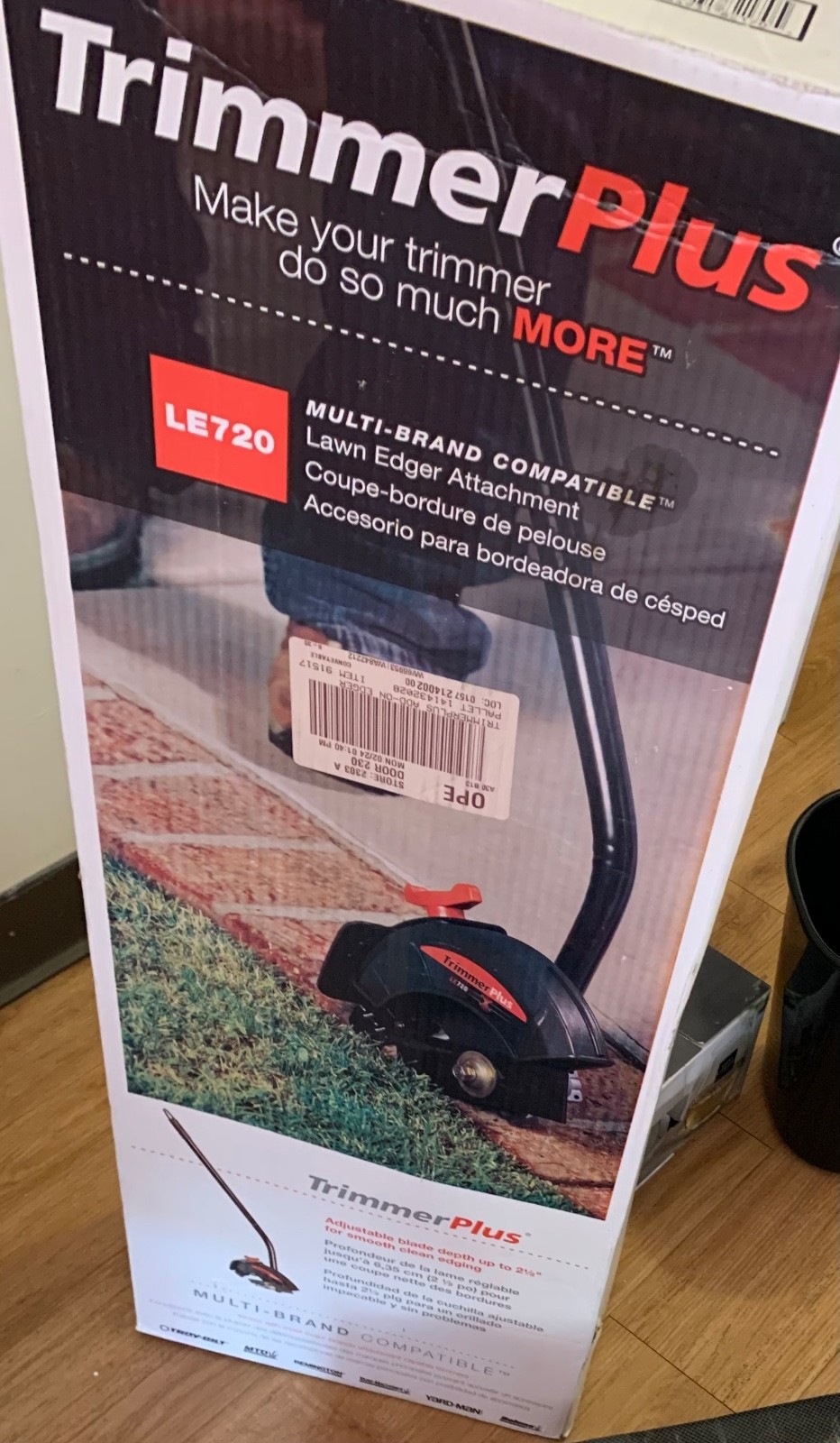 TrimmerPlus LE720 Edger attachment MULTI-BRAND COMPATIBLE&trade; Lawn Edger Attachment