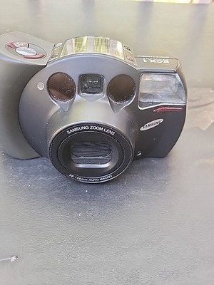 Samsung ECX1 Panorama 35mm Film Point And Shoot Camera Black Tested Porsche