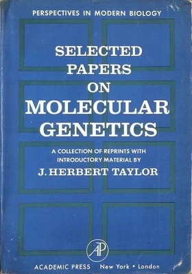 Selected Papers on Molecular Genetics, , Good Book