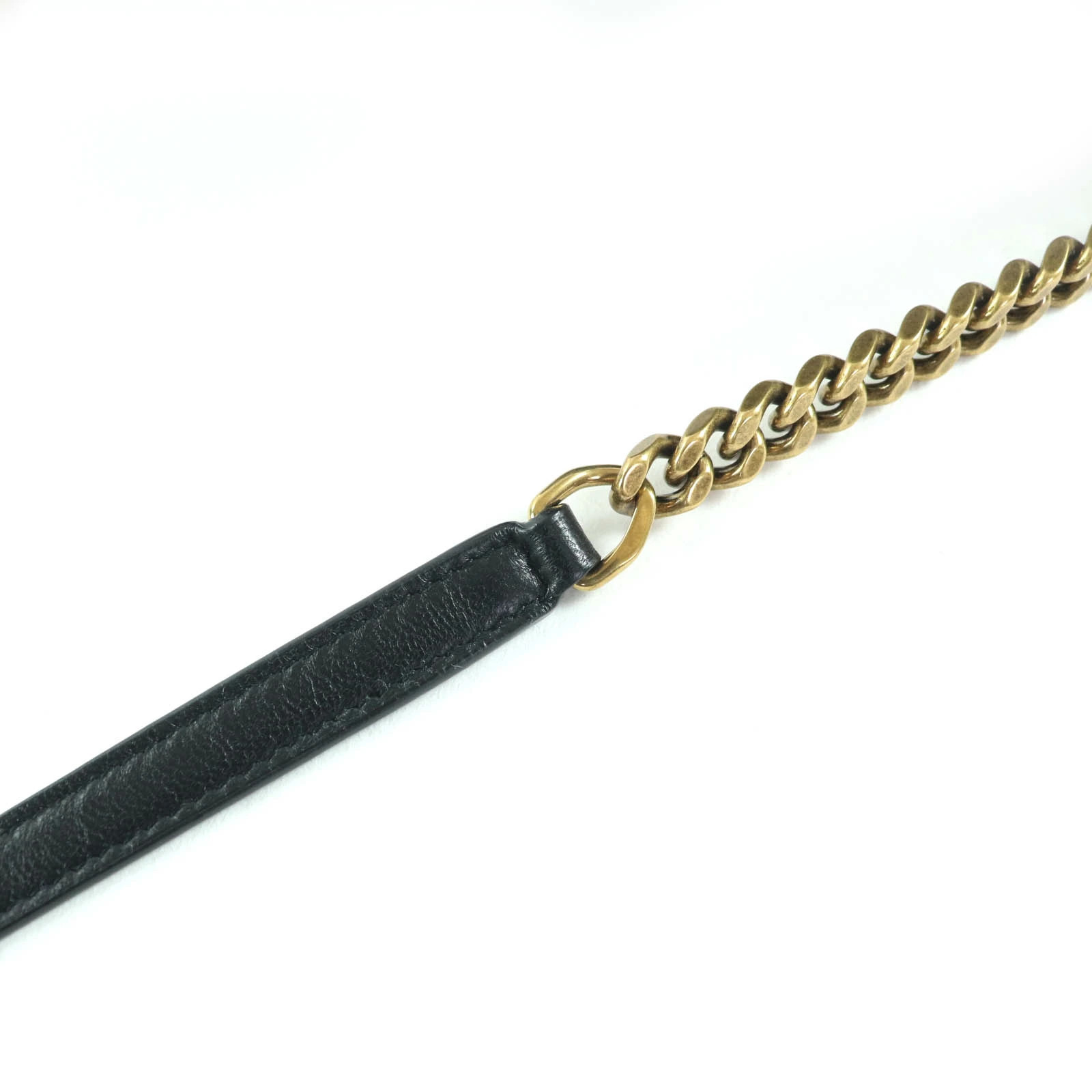 SAINT LAURENT Ladies Shoulder Bag Sade Small Tube Lambskin Chain Black Italy thumbnail 6