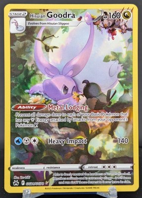 Pokemon Hisuian Goodra #GG21/GG70 English Crown Zenith Galarian Gallery