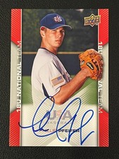 Philip Pfeifer 2009 Upper Deck USA Baseball Auto USA-115