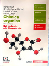 Chimica organica Dal carbonio alle biomolecole 2019 Hart Hadad Craine