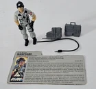 S-638 VINTAGE 1980'S HASBRO GI JOE MAINFRAME - COMPLETE WITH FILE CARD