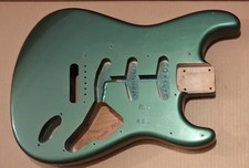 2018 Dave's Fender Custom Shop Relic 1960 Stratocaster body Aged Sherwood Green