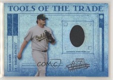 2003 Playoff Absolute Memorabilia Spectrum Materials 11/25 Jason Giambi 3c7