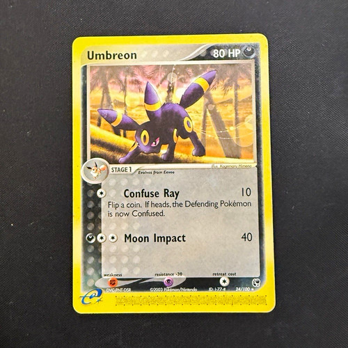 Umbreon 24/100 Sandstorm Pokémon TCG