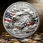 USA 250th Anniversary Challenge Coin Set _ Liberty Bell & Bald Eagle _ 1776-2026