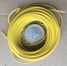 MODELLBAHN/MODELLBAU, KABEL LITZE GELB ca. 5m zum !!! ENTSORGUNGSPREIS !!!